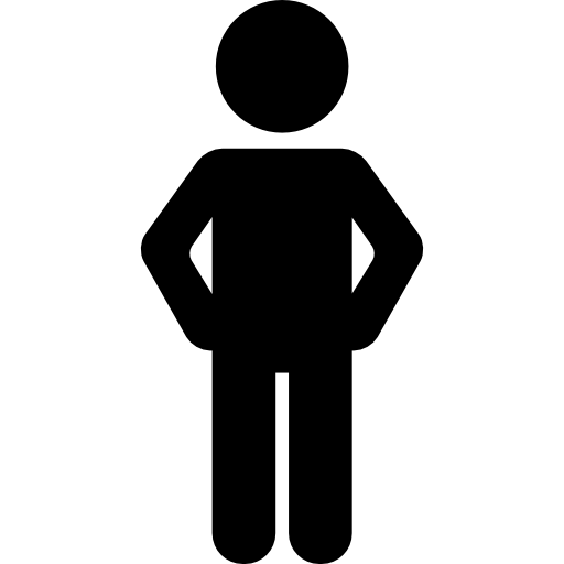 standing person icon