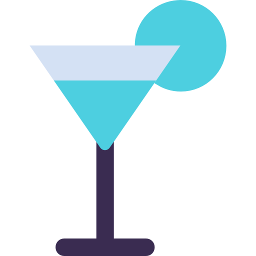 Cocktail Kiranshastry Flat icon