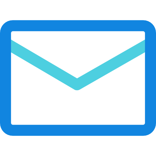 Mail Kiranshastry Lineal Blue icon