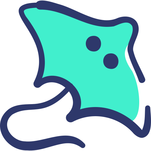 mantarraya icono gratis