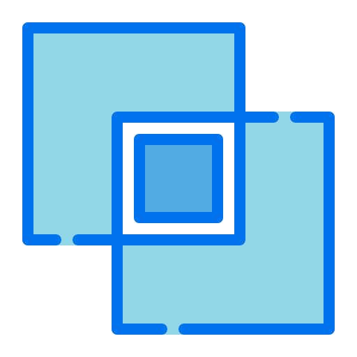 Divide Generic Blue icon