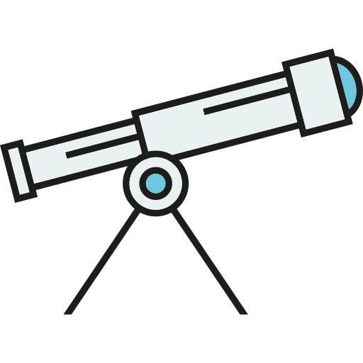 Telescope free icon Telescope free icon