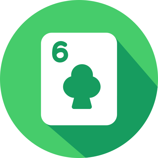 Six of clubs free icon Six of clubs free icon