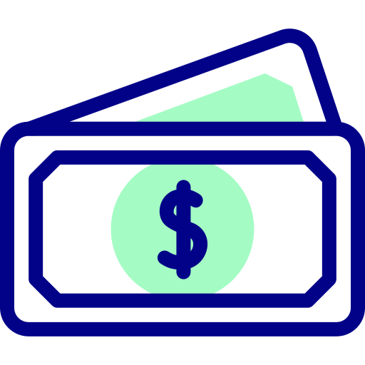 Money Detailed Mixed Lineal color icon