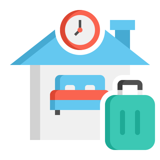Accomodation free icon