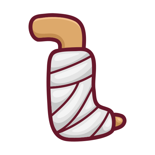 Bandage free sticker