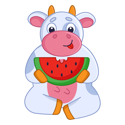 vaca grátis figurinha