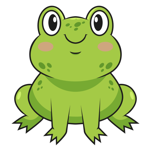 Frog Stickers - Free smileys Stickers