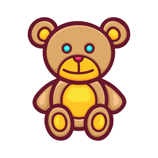 Teddy Bear Illustrated Images  Free Photos, PNG Stickers