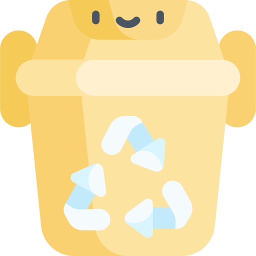 papelera de reciclaje icono gratis