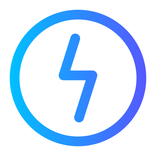 Flash Generic Gradient icon