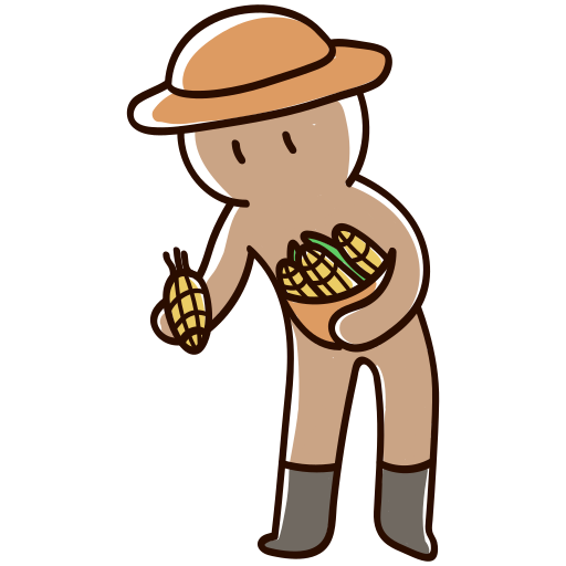 Farmer free sticker Farmer free sticker