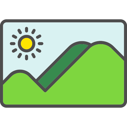 Picture Generic Outline Color icon