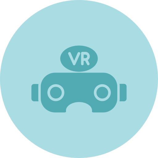 gafas de realidad virtual icono gratis