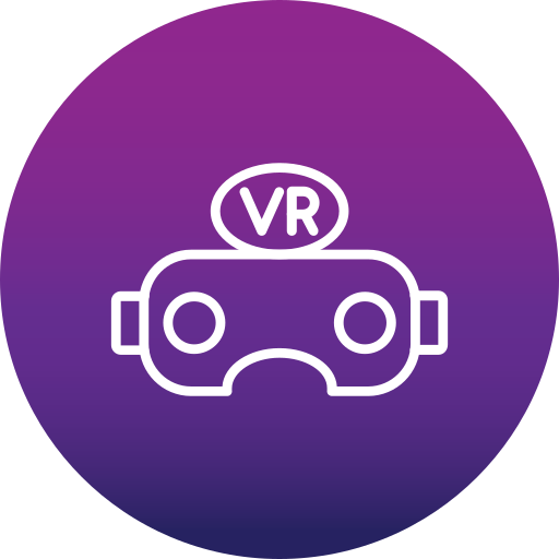 gafas de realidad virtual icono gratis