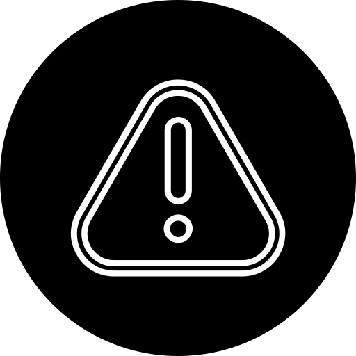 Warning free icon Warning free icon