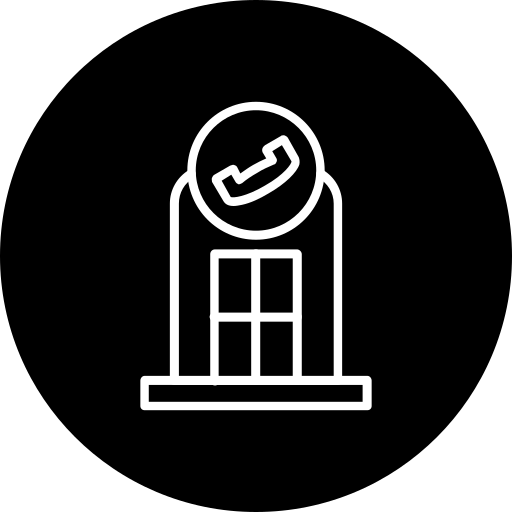 Телефонная будка бесплатно иконка Телефонная будка бесплатно иконка