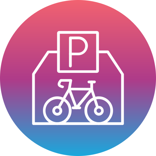 fahrradparkplatz kostenlos Icon fahrradparkplatz kostenlos Icon