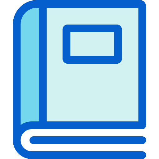 Notebook Generic Blue icon