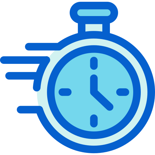 Time Generic Blue Icon