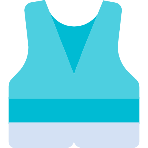 Lifejacket Kiranshastry Flat icon