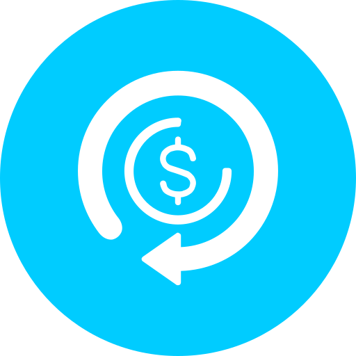 Возвращать деньги бесплатно иконка
