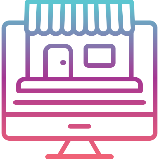 tienda online icono gratis