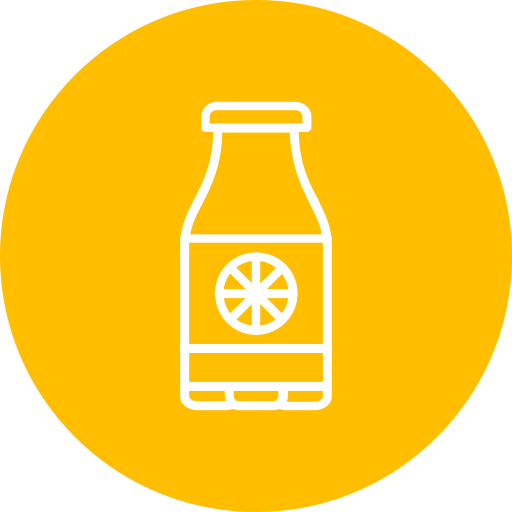 garrafa de suco grátis ícone