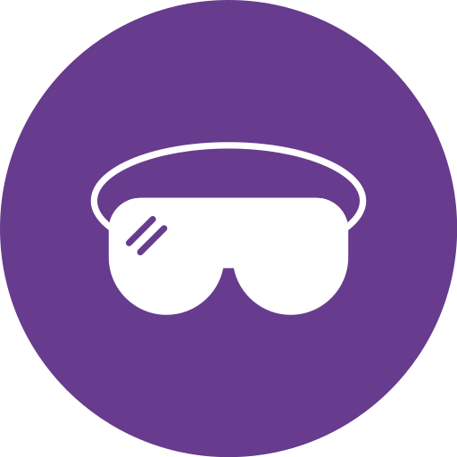 lentes de seguridad icono gratis