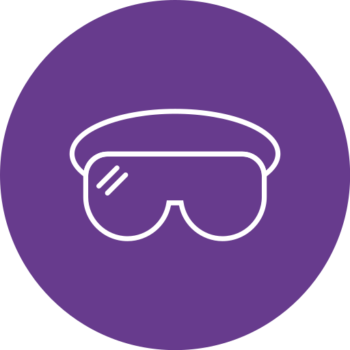 lentes de seguridad icono gratis