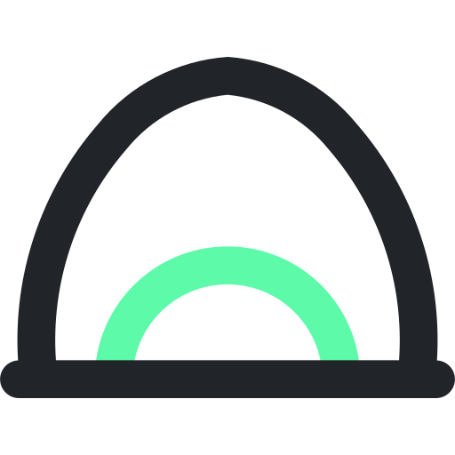 Tent free icon Tent free icon