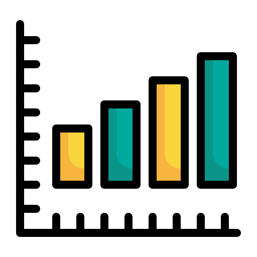 Growth Generic Outline Color icon