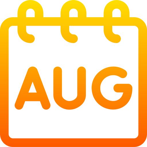 agosto icono gratis