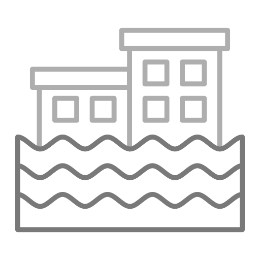 Flooding Generic Grey icon