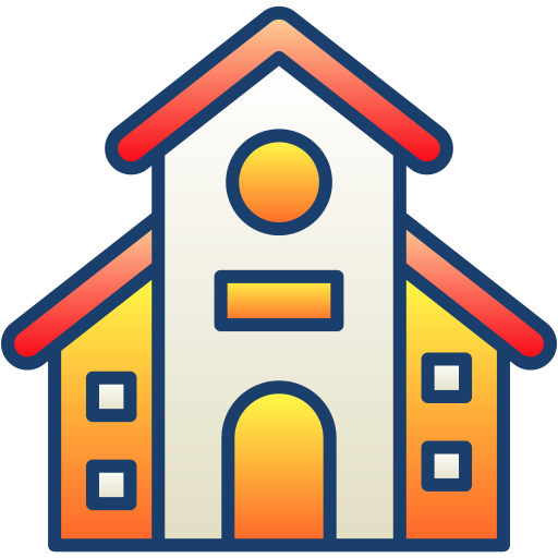 School - Free Buildings Icons