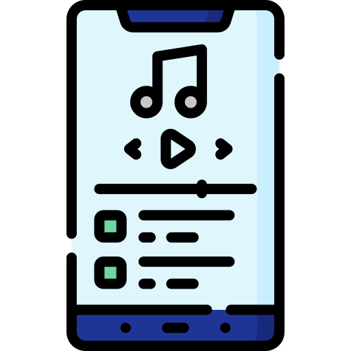 lecteur de musique Icône gratuit