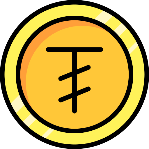 Tugrik Generic Outline Color icon