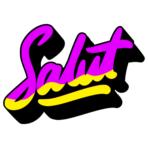 Salut free sticker