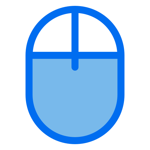 Mouse Generic Blue icon