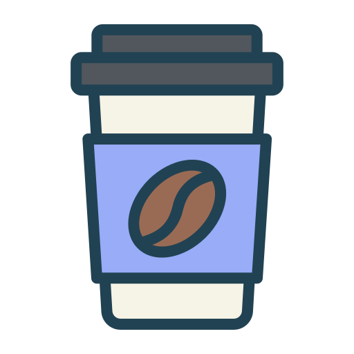 Coffee cup Generic Outline Color icon