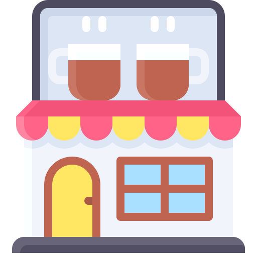 cafetería icono gratis