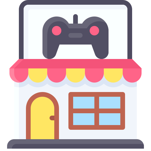 Game Store Free Commerce Icons