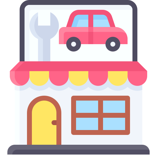 servicio de auto icono gratis