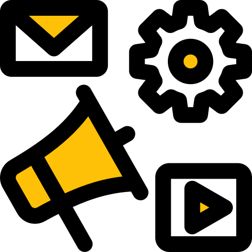 Digital marketing free icon Digital marketing free icon