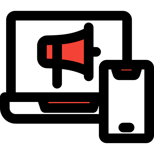 Digital marketing free icon