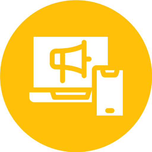 Digital marketing free icon Digital marketing free icon