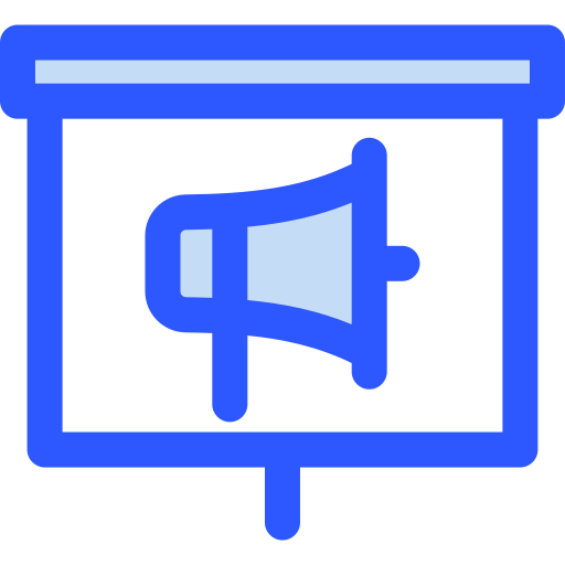 Marketing free icon
