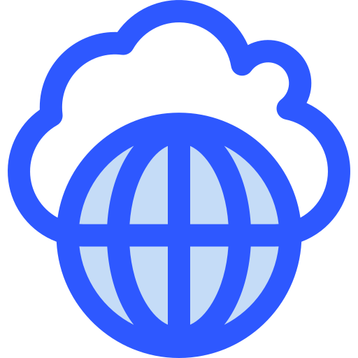 Cloud server free icon Cloud server free icon