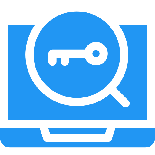 palabra clave icono gratis