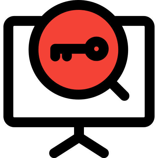 palabra clave icono gratis